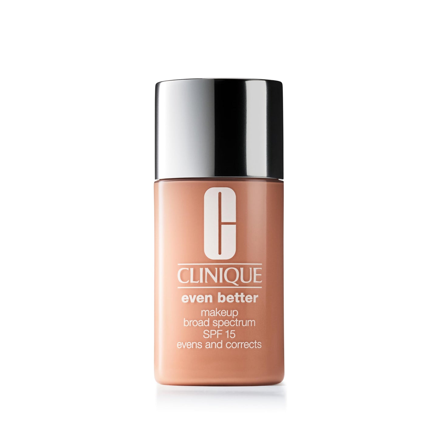 Clinique Even Better Makeup Foundation Broad Spectrum SPF 15 | Medium Coverage + Natural Finish | With Vitamin C | Evens Skin Tone + Reduces Dark Spots